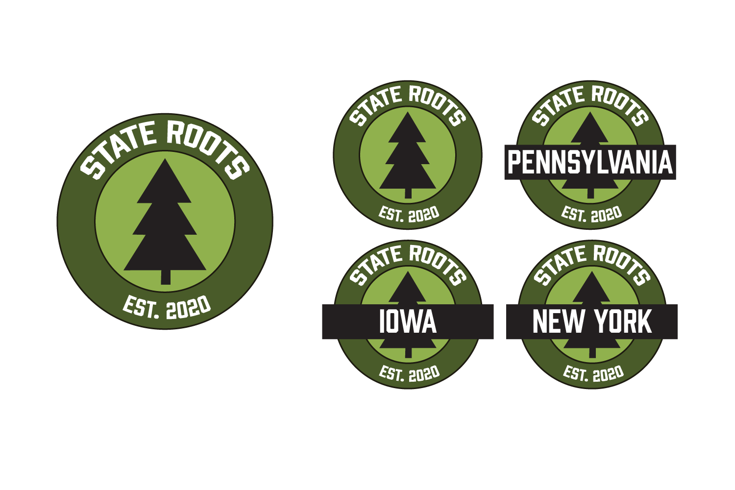 State Roots Logos